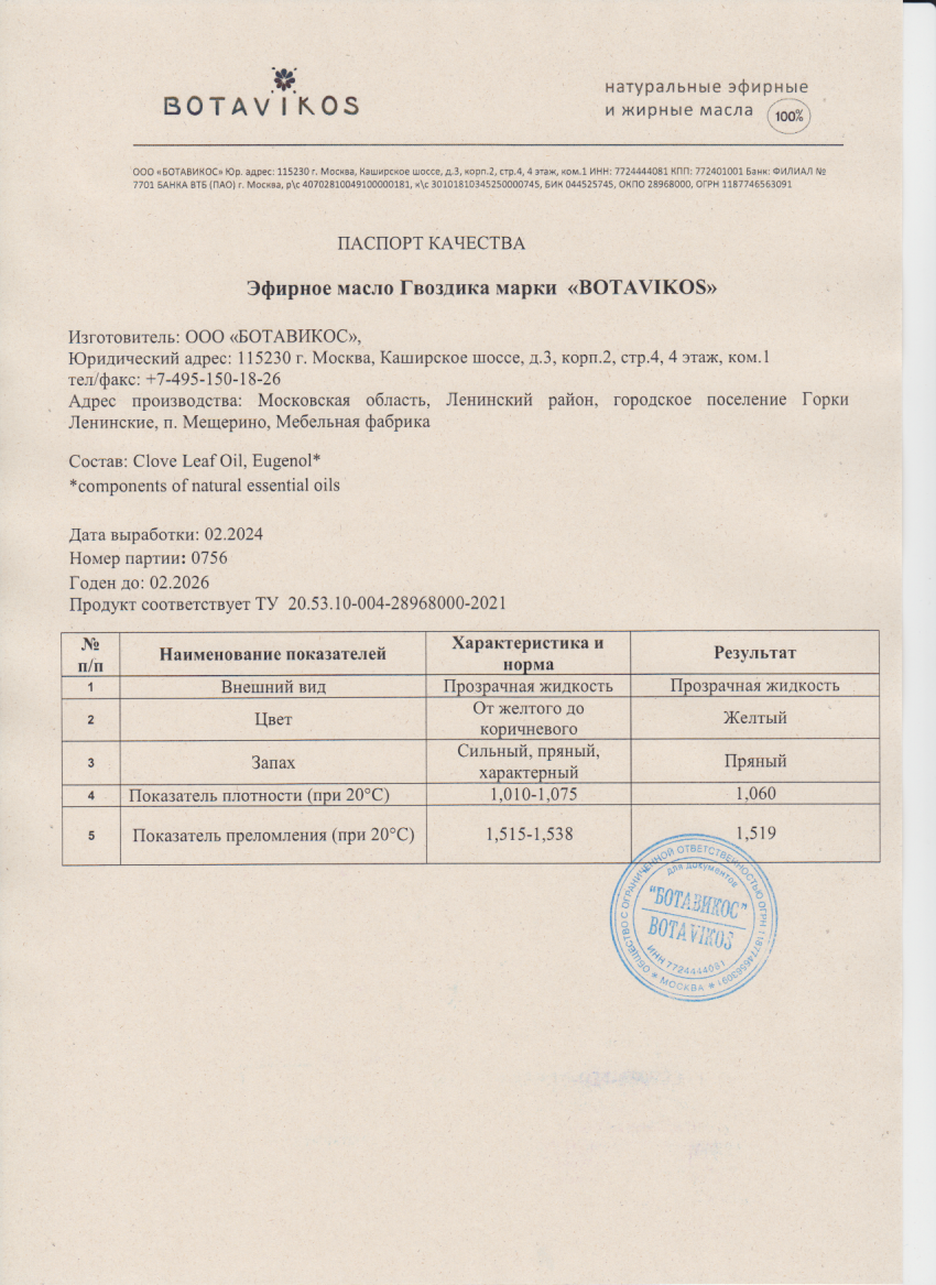 Паспорт №022024